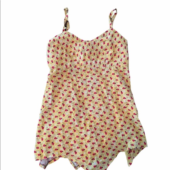 Tops - 2/$20 Ladybug Adjustable Blouse size Small